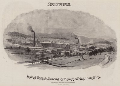 Reklám, Saltaire alkotó: William Lionel Wyllie